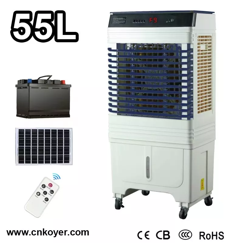 Ventilateur refroidisseur d'air rechargeable intelligent