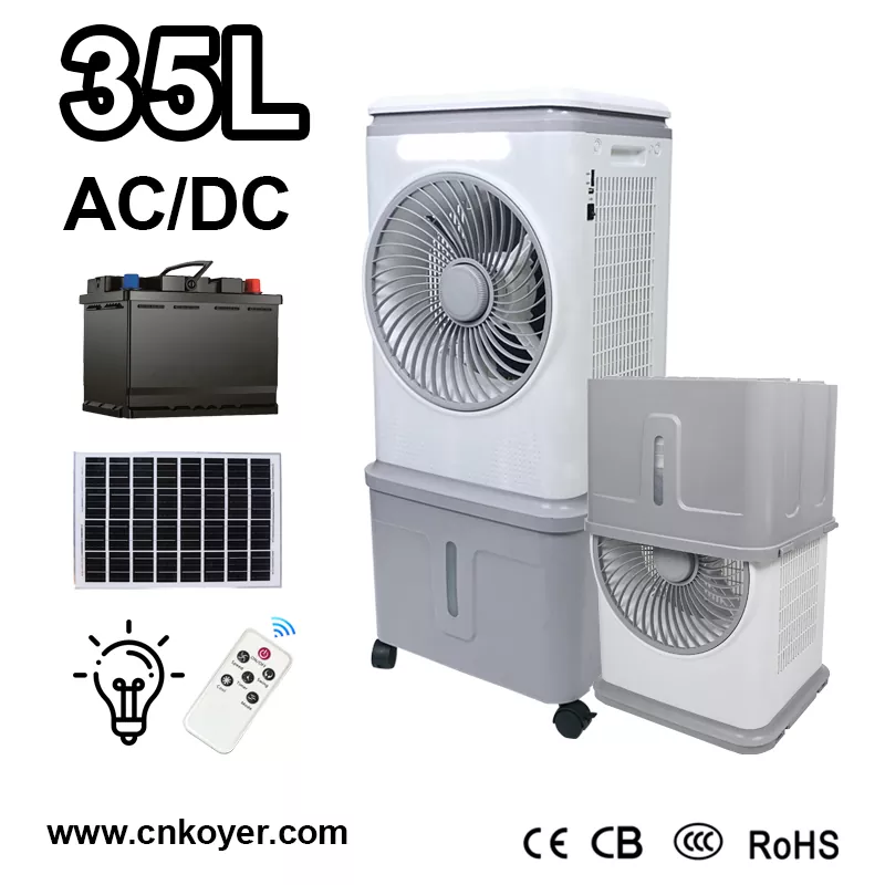 Ventilateur de refroidisseur d'air par évaporation domestique
