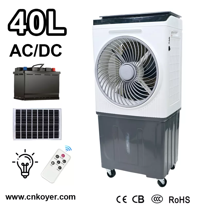 Ventilateur de refroidisseur d'air solaire domestique