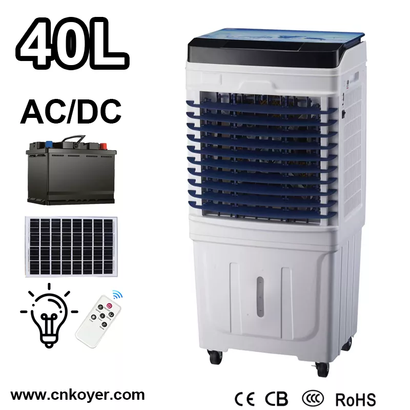 Ventilateur de refroidisseur d'air par évaporation télécommandé